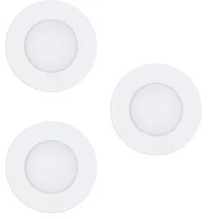 EGLO LED-Einbauleuchte Zigbee Fueva-Z Rund weiß, 3 Stk. 2,8 W