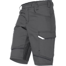 Bild Workwear | KÜBLER ICONIQ Arbeitsshorts | anthrazit/schwarz | Größe 64