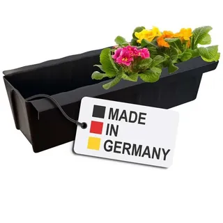 Europaletten Blumenkasten Braun Pflanzkasten zum an- & Einhängen Blumentopf