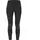 Damen Tights Leggings Schwarz-eisengrau L EU