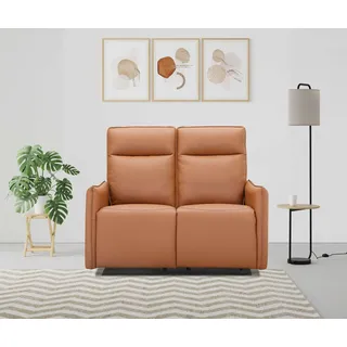 dorel home »Lugo, Kinosofa mit Reclinerfunktion in Kunstleder und Webstoff« mit manueller Relaxfunktion in beiden Sitzen,