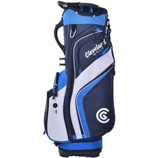Cleveland Golf Wagentasche, Marineblau/Königsblau/Weiß, Größe L
