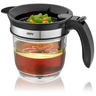 GEFU Fetttrennkanne »FLUIDO«, Messbecher, Schwarz,