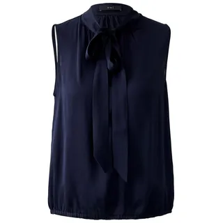 Ärmellose Bluse oui blau