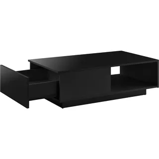 [en.casa] Couchtisch Biskra 95x55x31 cm Schwarz