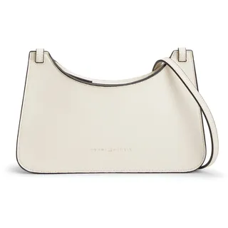 Tommy Hilfiger TH Modern Crossover Umhängetasche Kunstleder Beige/Weiß