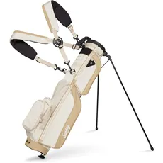 Sunday Golf Loma XL Tasche – Leichte Tasche mit Gurt und Ständer – Einfach zu tragende Pitch n Putt Golftasche – Par 3 und Executive Courses, 3,4 Pfund (Geröstete Mandel)