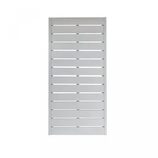 Andrewex Sichtschutzzaun Element Faro 180 x 90 cm grau lackiert