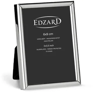 Edzard Bilderrahmen Genua modern Silber 6x9 cm 1 St.