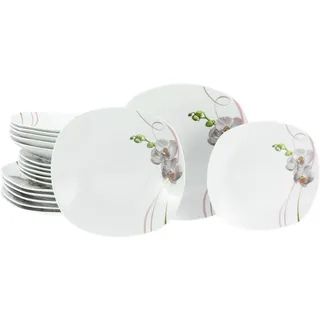 CreaTable Square Tafelservice 18-tlg. Orchidee