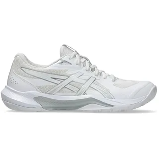 Asics GEL-TACTIC 13", Damen, Volleyballschuhe White/Pure Silver 391⁄2 weiß
