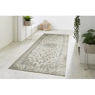 -luxor- living Prima Kurzflorteppich 80 x 200 cm Creme