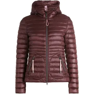 Cartoon Steppjacke "Steppjacke mit Reißverschlusstaschen", decadent chocolate