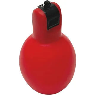 BEST SPORTING Handpfeife I hochwertige Schiedsrichterpfeife I Trainerpfeife schwarz I Fußball-Pfeife für Kinder I robuste Sportpfeife I Trainer Pfeife I Pfeife Sport (rot)