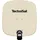 DIGIDISH 45 – Satelliten-Schüssel für 1 Teilnehmer (45 cm kleine Sat Anlage - Komplettset mit Wandhalterung und Satfinder V/H-LNB) beige
