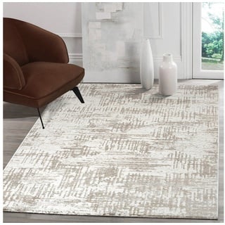 Sanat Teppich »Harmony 3216«, rechteckig, 12 mm Höhe, weicher moderner Kurzflorteppich, Wohnzimmer beige B/L: ca. 120x160 cm - beige