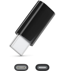 Light-Ning auf USB C Adapter, Schnellladung PD 20 W, Adapter Buchse Typ Light-Ning auf Typ C Stecker (für iPhone 15 Serie), kompatibel mit Apple Series