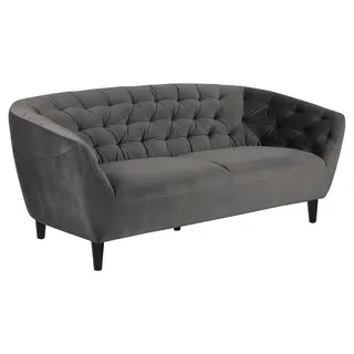 Actona Sofa Ria Stoff Dark Grey 3-Sitzer