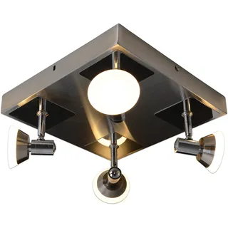 NÄVE Jericho 4 LED 20W eckig chrom