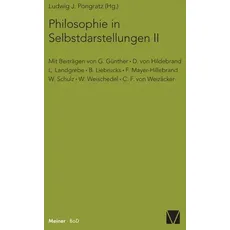 Philosophie in Selbstdarstellungen / Philosophie in Selbstdarstellungen II