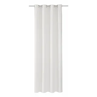 Tom Tailor HOME "DOVE", weiß, B:135cm H:245cm, Wirkware, Baumwolle, Gardinen