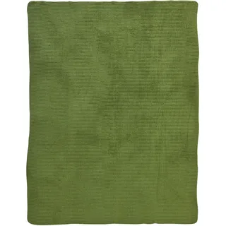 done.® Wohndecke »Cody« kuschelige Wohndecke aus feinem Waffel Piqueé, Kuscheldecke, grün