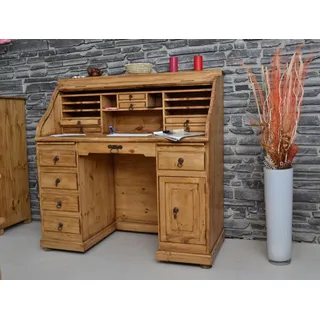 MiaMöbel Mexico Möbel 120x125x58 cm Landhausstil Massivholz Pinie Honig