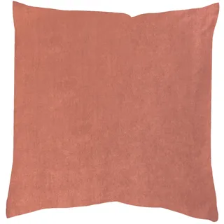 Dekokissen HOME WOHNIDEEN "ELMER 1ER PACK MIT FÜLLUNG" Gr. 2, rosa (altrosa, unifarben), B:50cm L:50cm, Polyester, Dekokissen_Sitzkissen_Kissenhüllen, Dekokissen