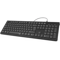 Hama "KC-200" Basic Keyboard black QWERTZ