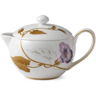 Royal Copenhagen Flora Sahnekännchen aus Fine Bone China in der Farbe Weiß mit Blumenmuster 35cl, 1017541