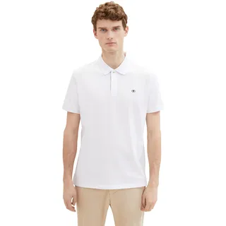 Tom Tailor Poloshirt - White, XXL