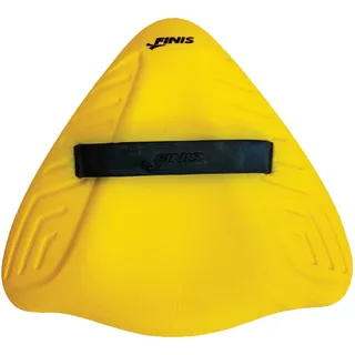 FINIS Alignment Kickboard - Schwimmbrett für Erwachsene für das Schwimmtraining - Schwimmausrüstung zur Verbesserung der richtigen Technik - Schwimmbadzubehör für das Training - Yellow