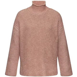 Buffalo Stehkragenpullover Damen rosenholz meliert Gr.36/38