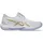 Asics Hallen-Indoorschuhe Gel Rocket 12 multifunktional/Stabiltät weiss/hellblau Damen