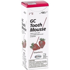 GC Tooth Mousse Zahnschutzcreme Erdbeere, 1er Pack (1 x 40 g)