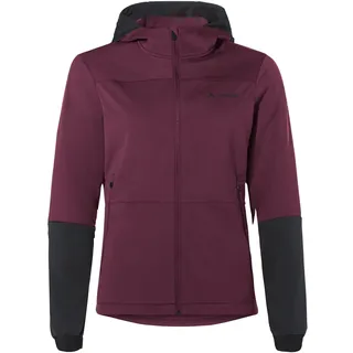 Vaude Damen Qimsa Hoodie Softshell Jacke (Größe L, lila)