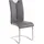 Freischwinger Kunstleder grau 2er Set