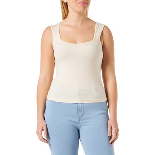 Triumph Women's Natural Spotlight Camisole Pyjamaoberteil, Fresh Powder, 46