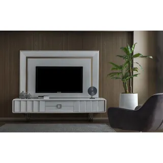 Luxus WohnWand Wohnzimmer TV Rahmen RTV Wände Schrank Modern