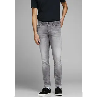 JACK & JONES Herren JJIGLENN JJICON JJ 257 50SPS Noos Slim Fit Grau