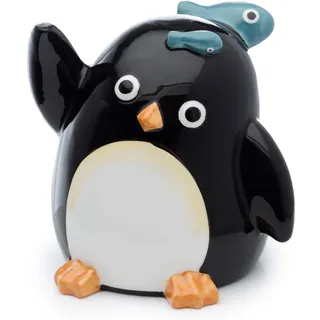 Puckator Huddle Pinguin Umgedrehter Becher aus Dolomit-Keramik