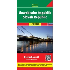 Slowakische Republik 1 : 200 000. Autokarte