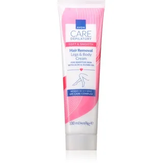 Avon Soft & Smooth Enthaarungscreme für empfindliche Oberhaut 100 ml