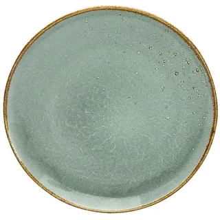 CreaTable Dessertteller »Essteller NATURE COLLECTION« Teller Set für 6 Personen, Ø 21 cm, Steinzeug, grau