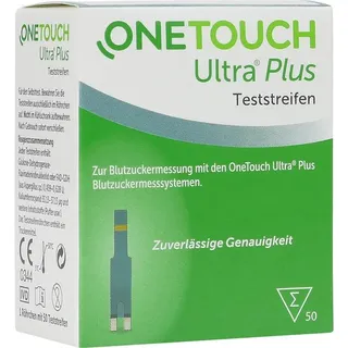 ONETOUCH Ultra Plus Blutzuckerteststreifen 50 St.