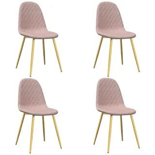VidaXL 325683, Schaum, Eisen, Polyester, 450 mm, 535 mm, 830 mm, 44 cm, 39 cm - Rosa