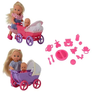 Simba Evi Love Evi mit Puppenwagen (105736241)