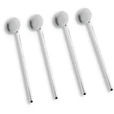 Funktion Straw spoon 4 pieces Stainless steel