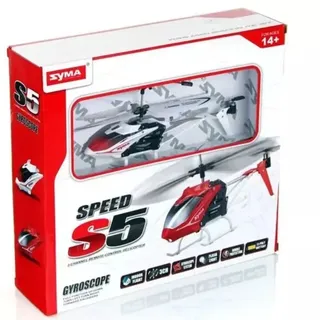 Syma RC-Hubschrauber Speed S5 CH RTF rot