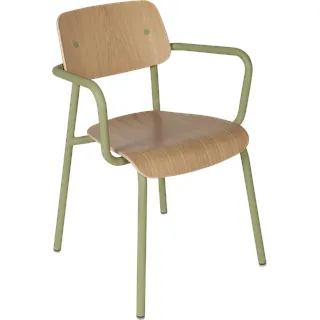 Fermob STUDIE Bridge aus Eichenholz Aluminiumgestell